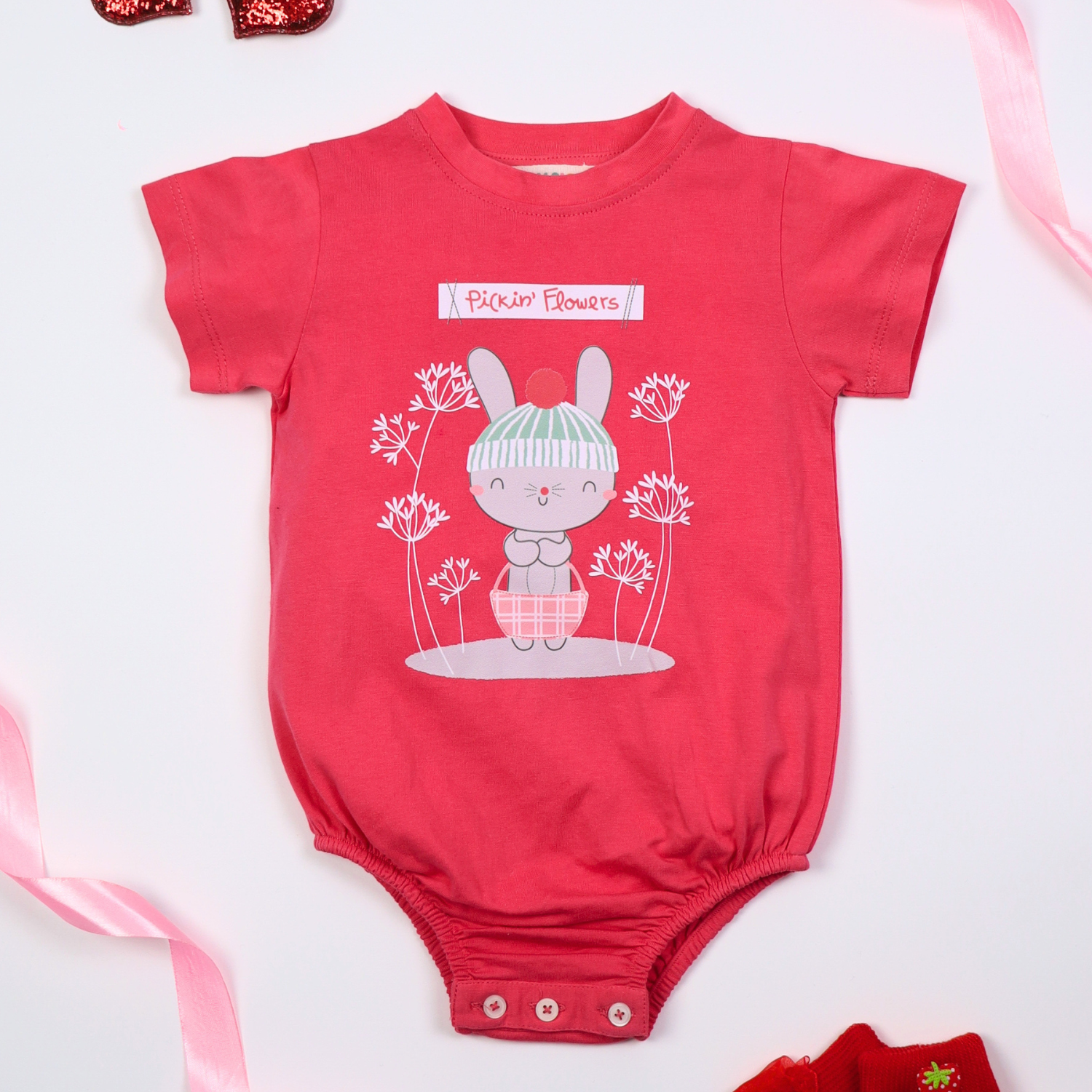 Bunny Bloom Muah Onesie