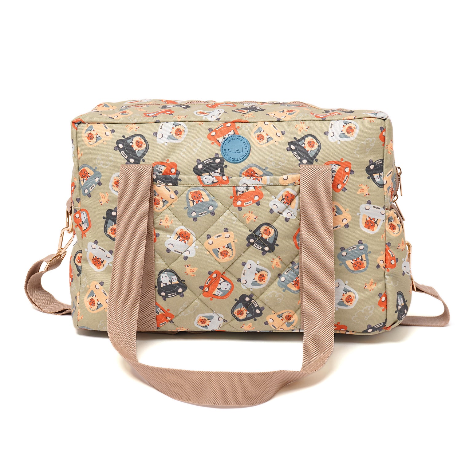 Diaper Bags For Moms | Mothers Maternity Bags for Travel | Multifunctional Diaper Backpack  ( Jungle Safari )