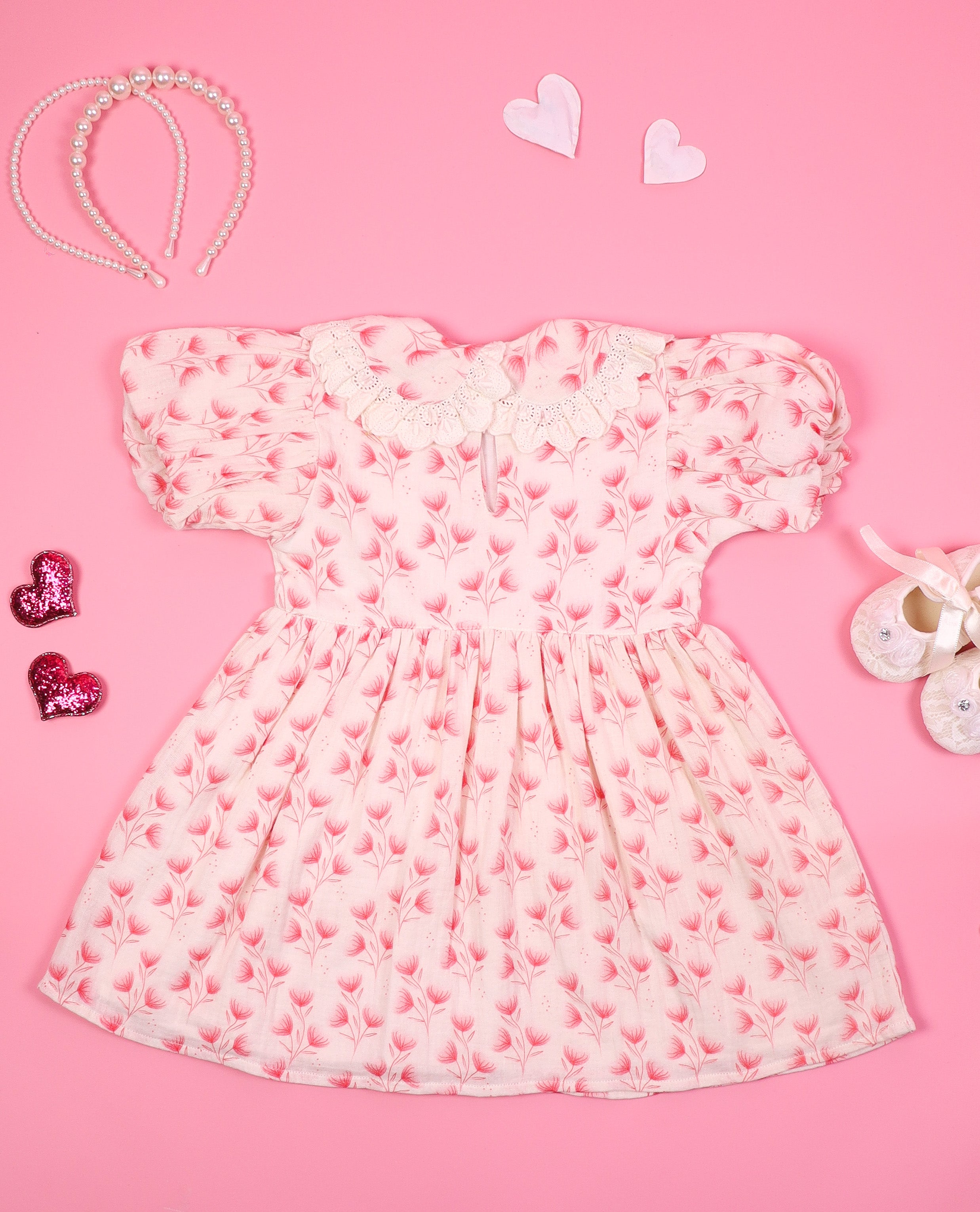 Ivory Blossom Muah Dress