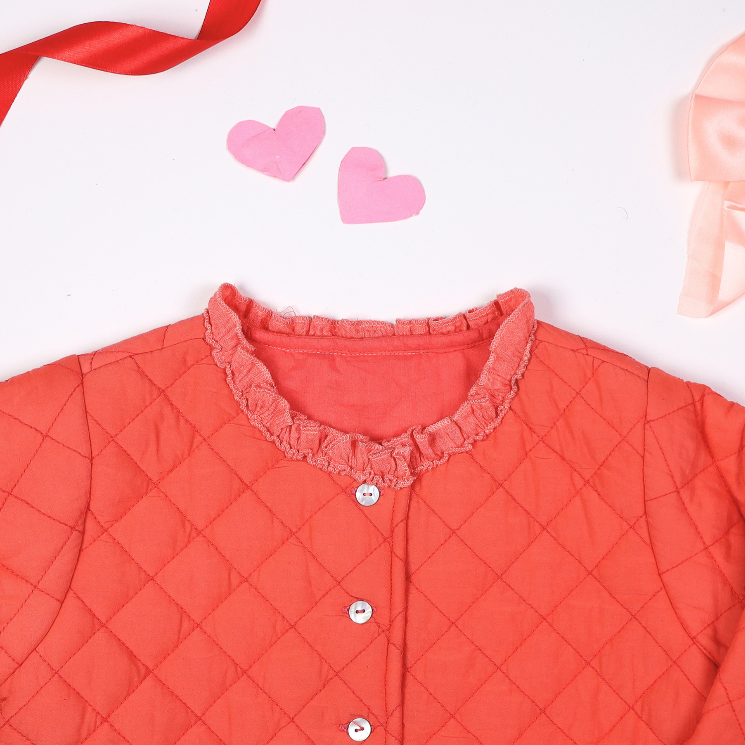 Quilted Sweet-Heart Muah Jacket