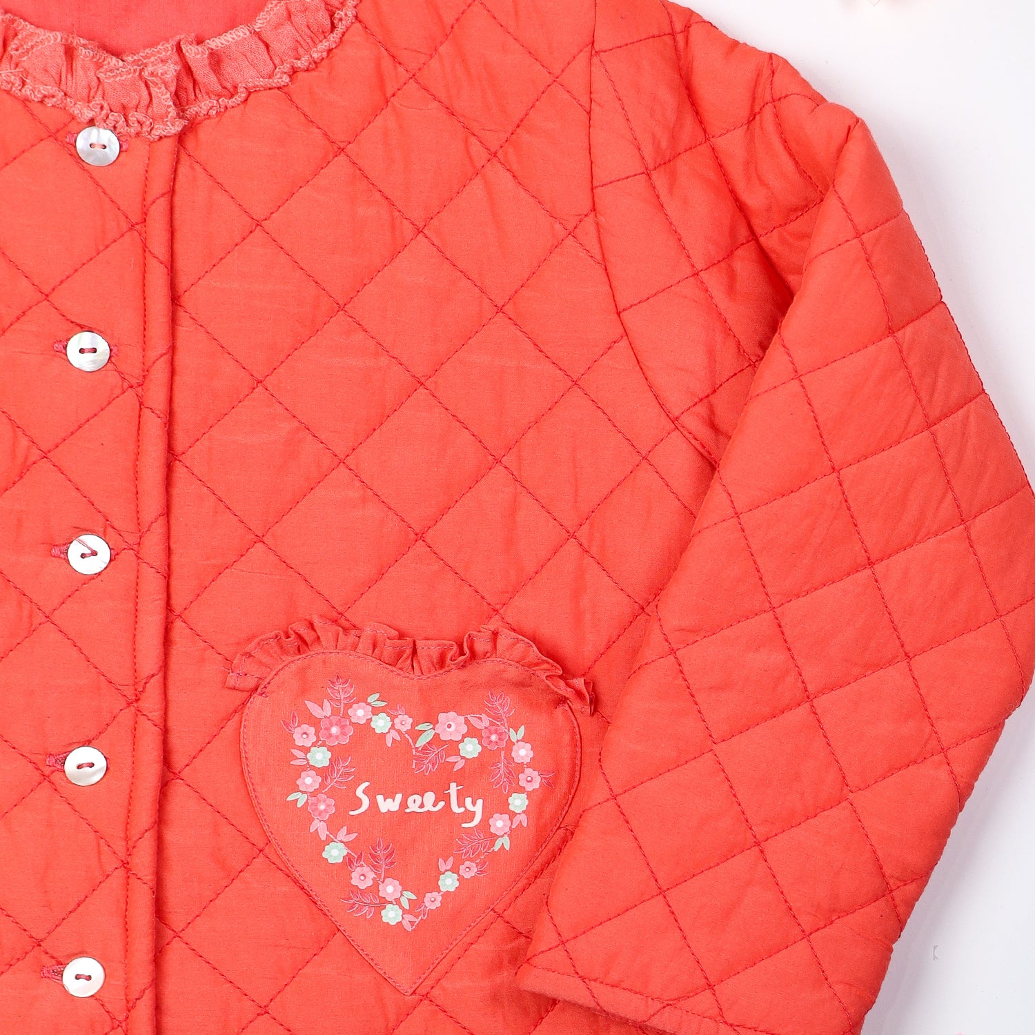 Quilted Sweet-Heart Muah Jacket