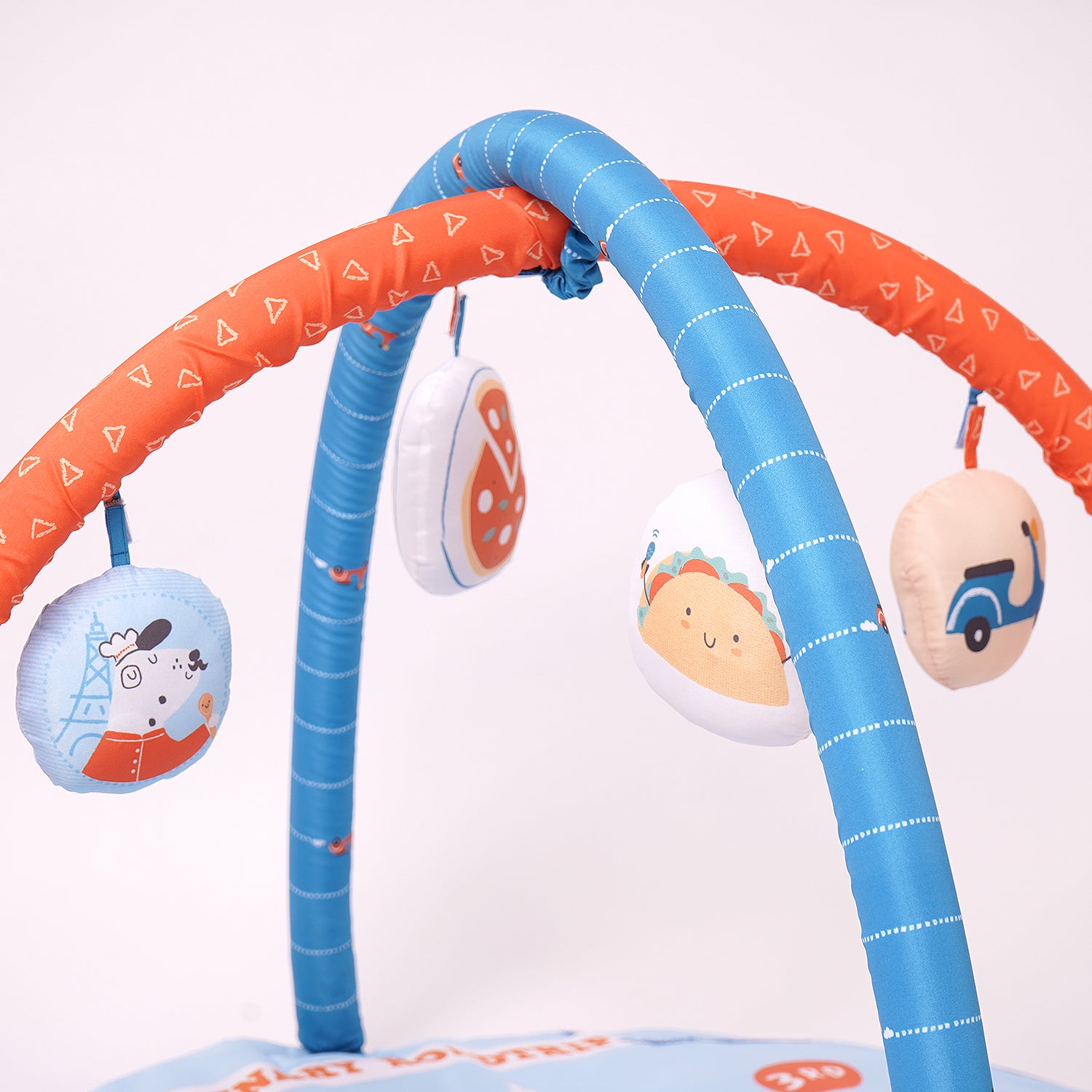 Baby Play Mat | 4 Detachable Toys, | Delicious Tour