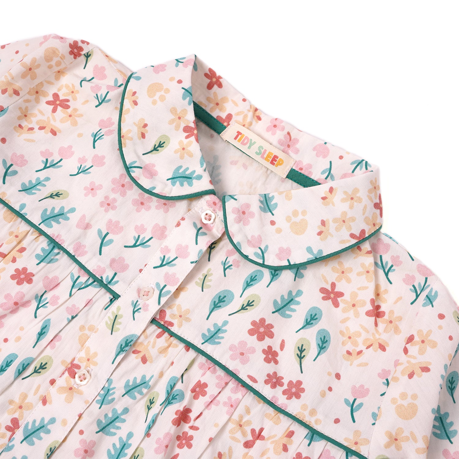 100% Cotton | Floral Print Baby Girls  Night Suit | Nightwear | Sleepwear for Baby/Kids