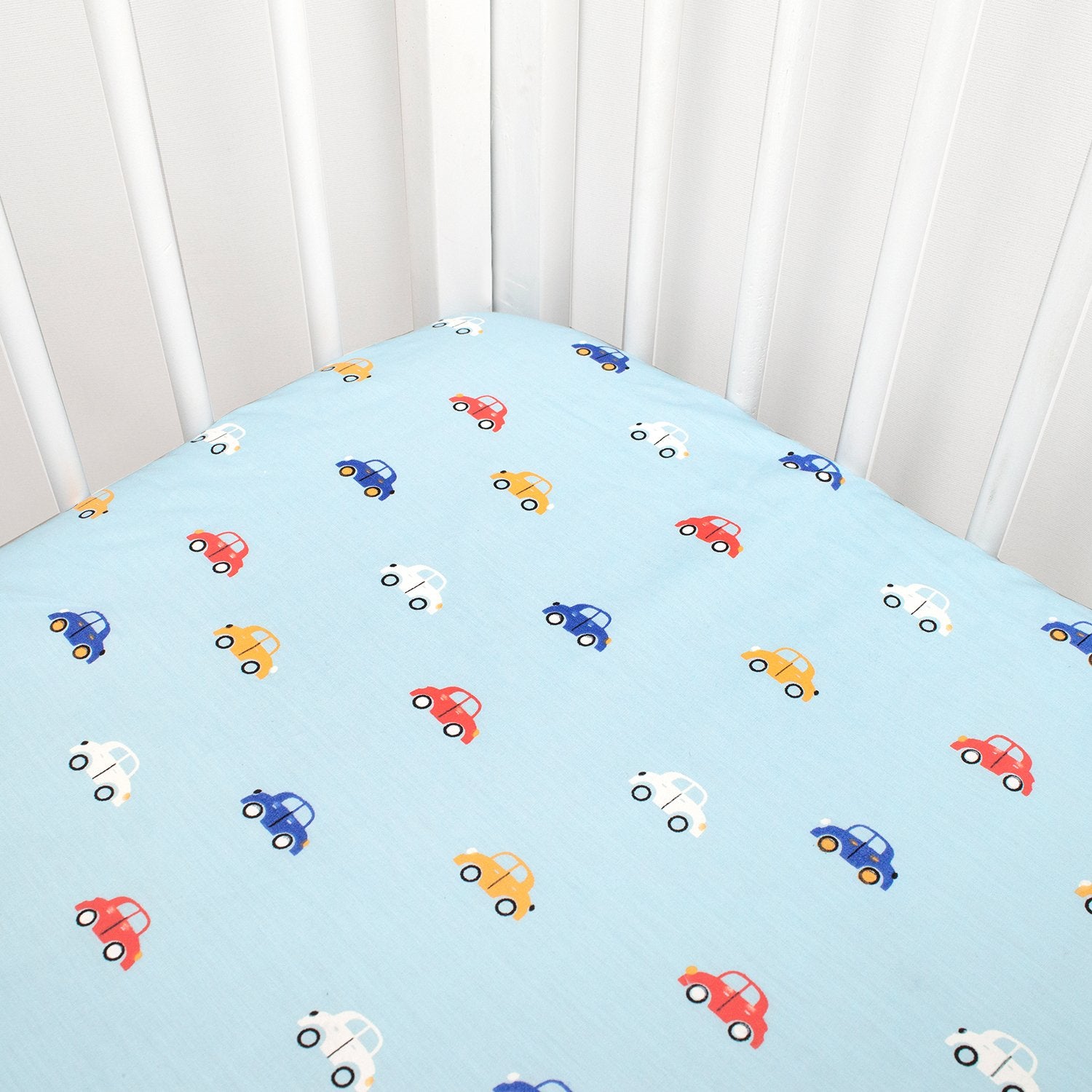 Organic Fitted Cot Sheet - Delicious Tour