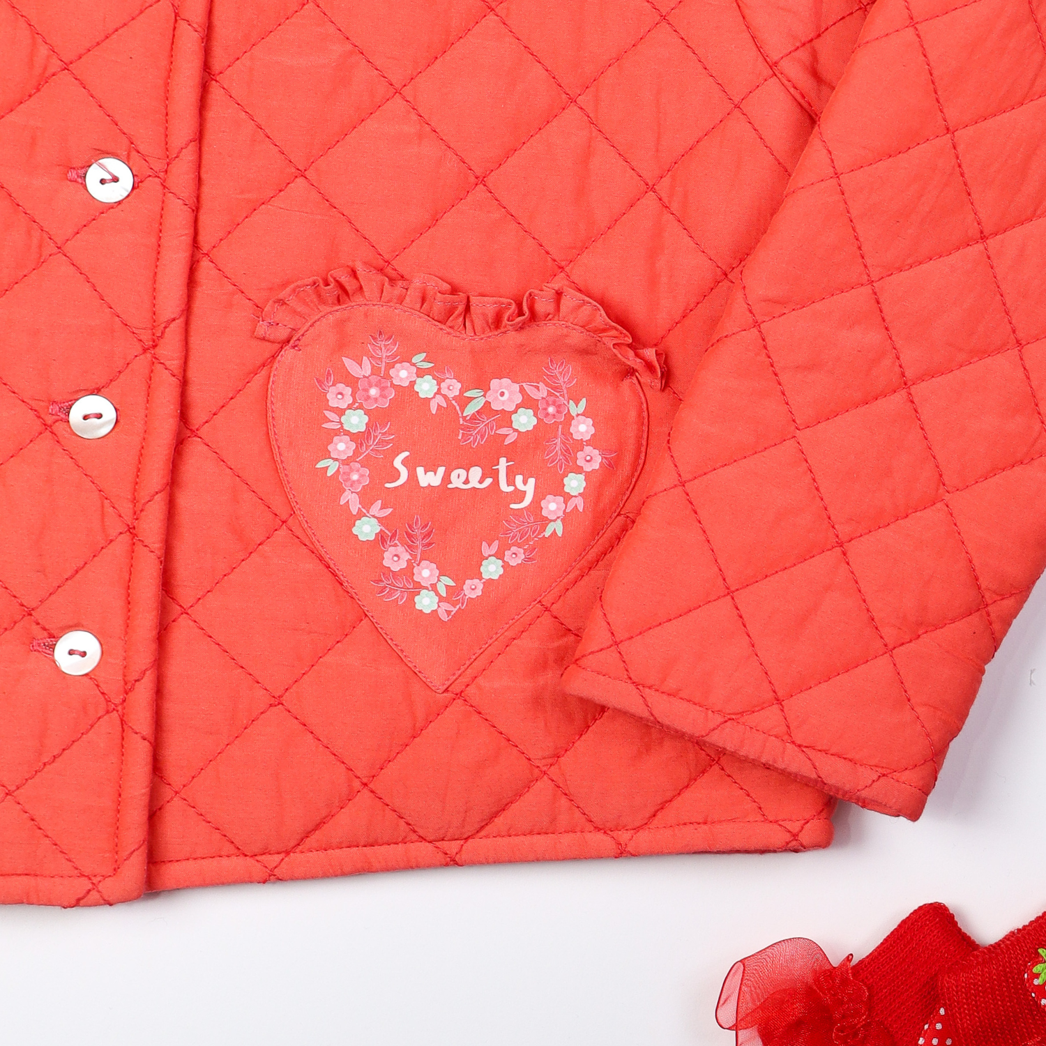 Quilted Sweet-Heart Muah Jacket