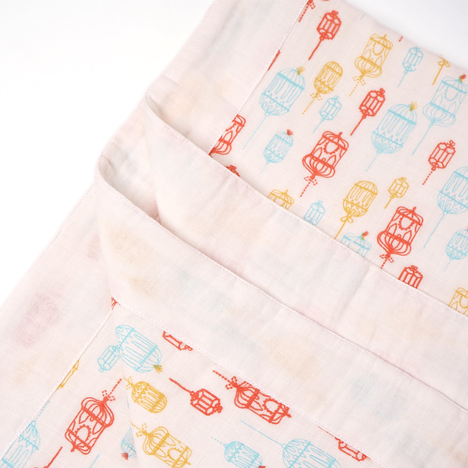 Lamp (Little Finder) - Muslin Baby Blanket (Two-Layer Dohar)