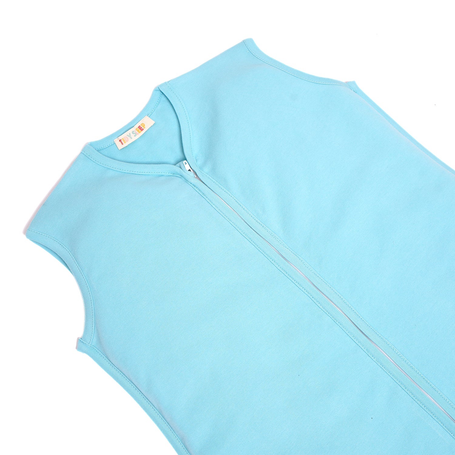 Cotton Jersey Sleeping Bag – Solid Blue