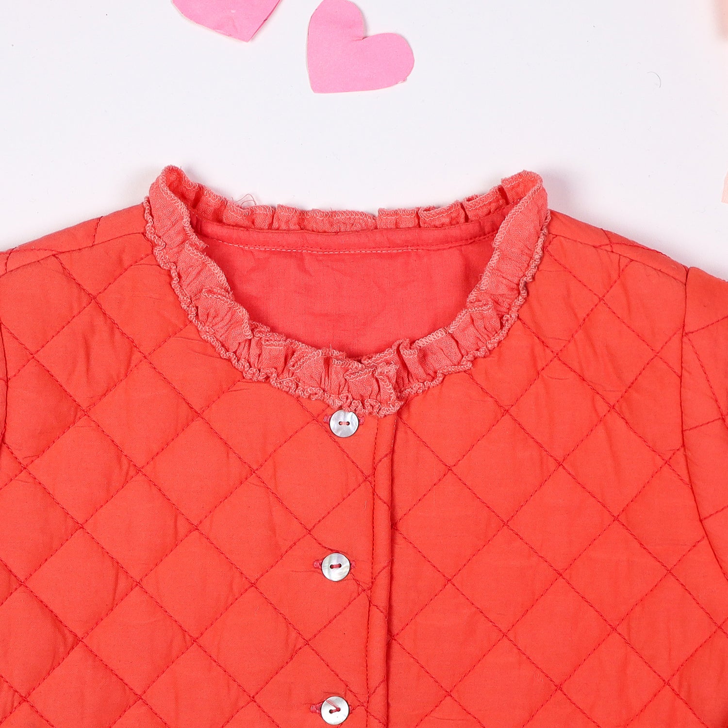 Quilted Sweet-Heart Muah Jacket