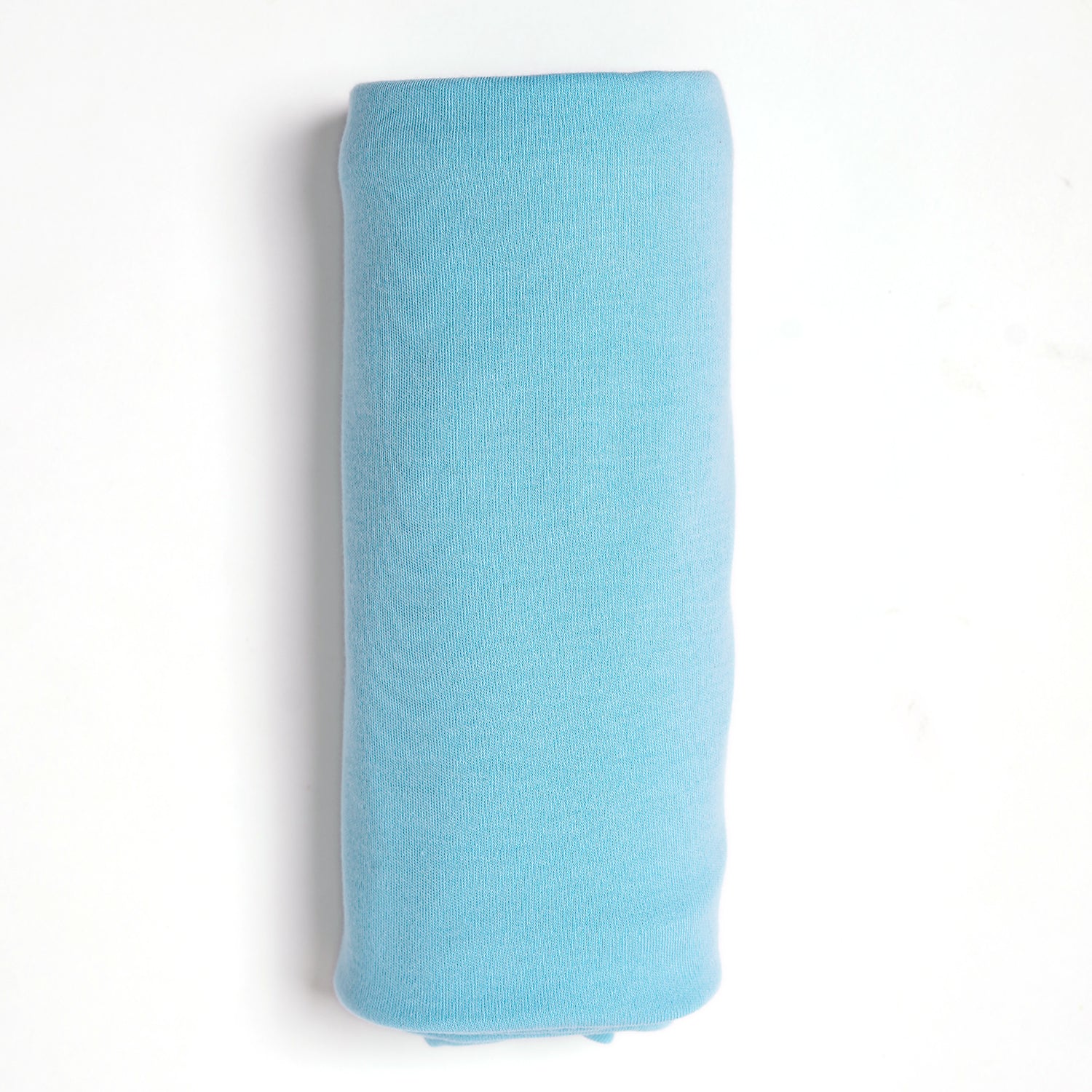 Cotton Jersey Swaddle - Solid Blue