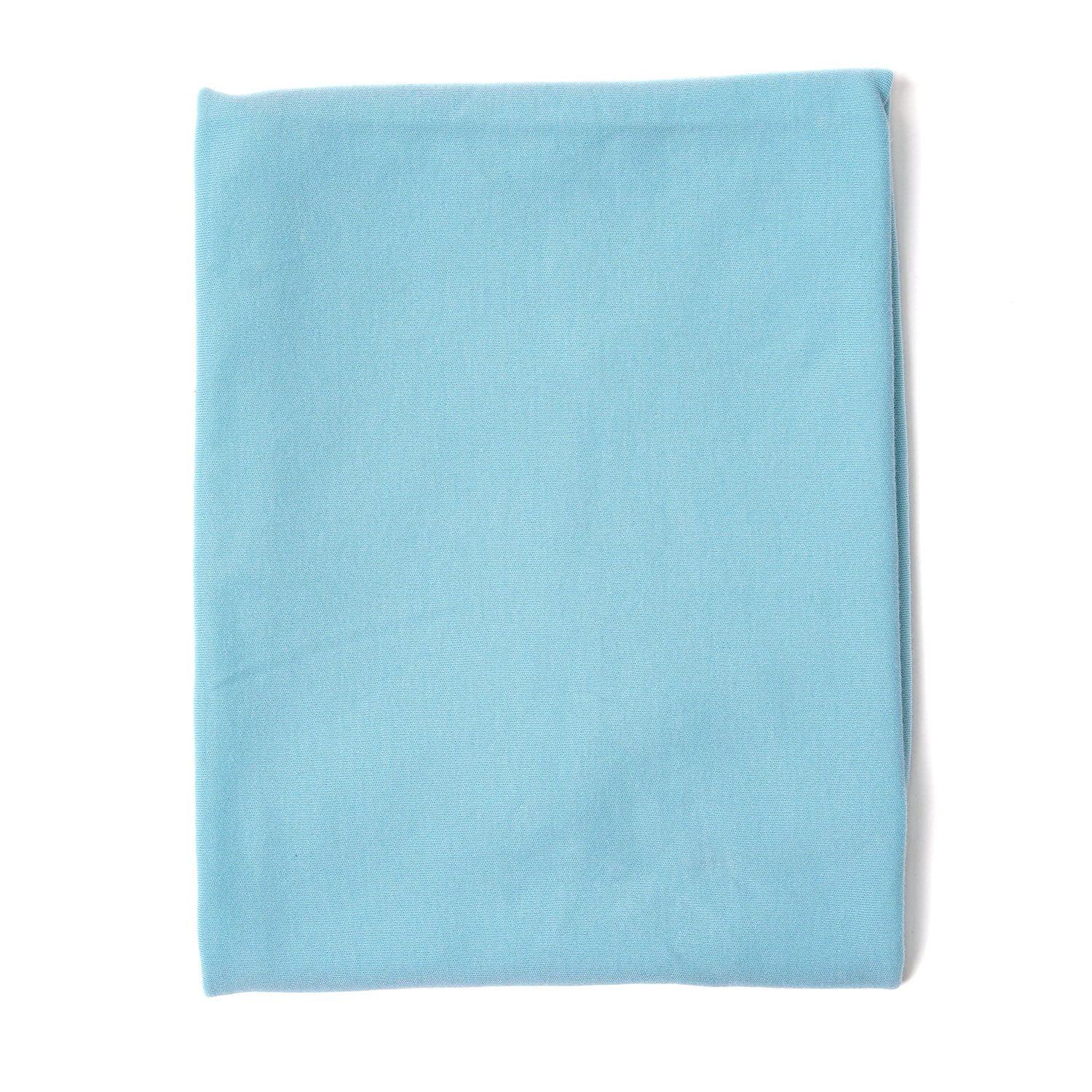 Cotton Jersey Swaddle - Solid Blue