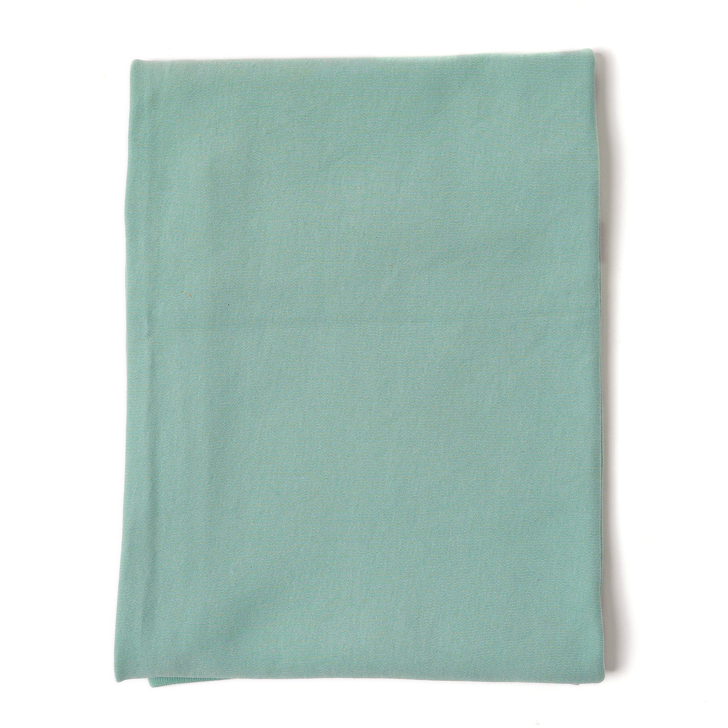 Cotton Jersey Swaddle - Solid Green