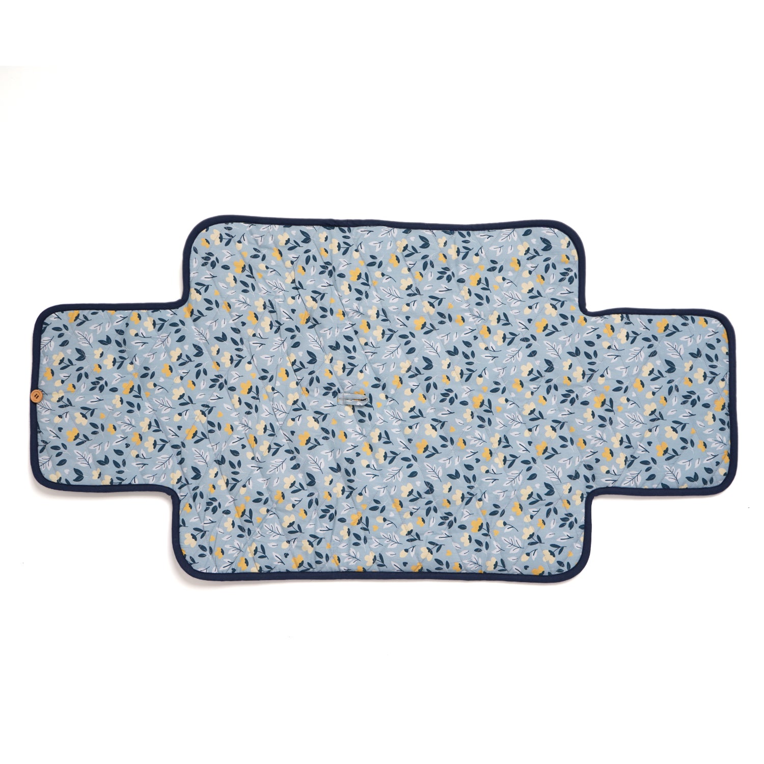 On the go mat for baby | Foldable| MOM&ME Green Flower