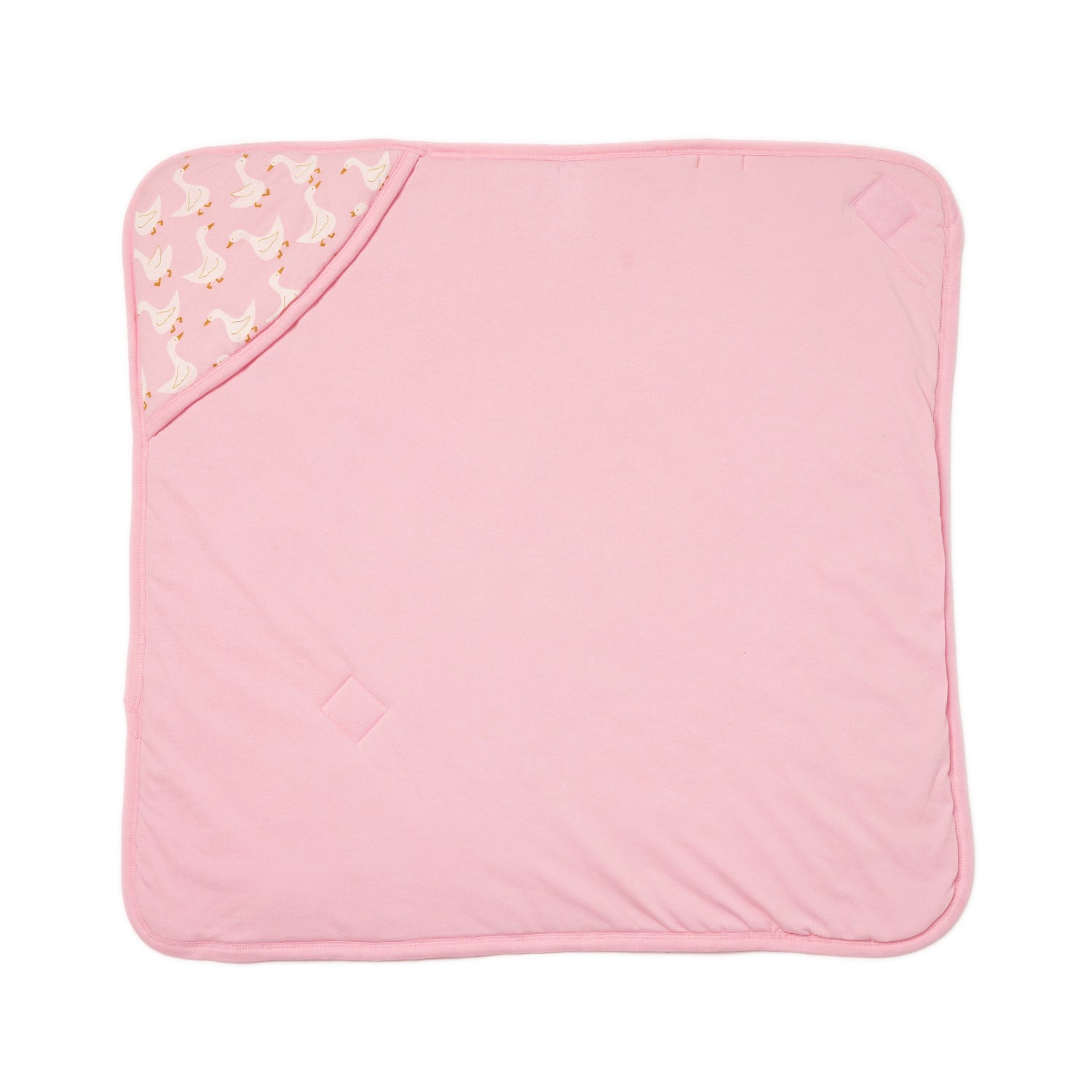 Baby Nap Nest Hooded Blanket - Pink Duck