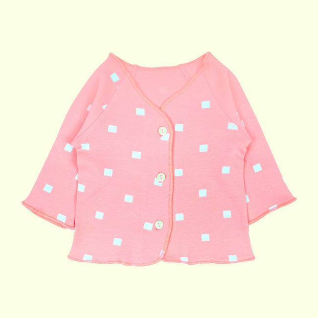 The Shells & Pink Bundle - Quilt + Changing Mats + Dry Sheet + Burp Cloth + Jhabla Set