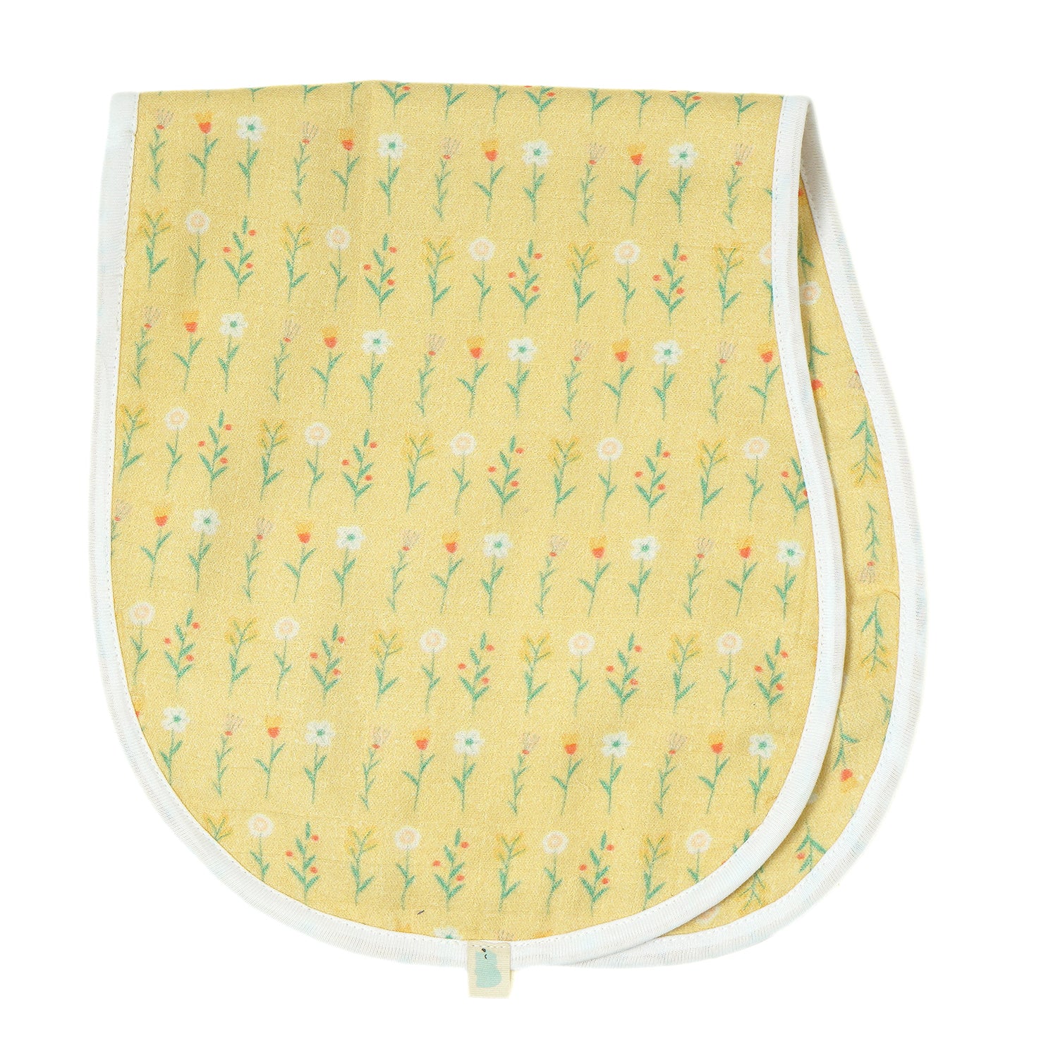 Muslin Burp Cloth – Golden Glow Flora