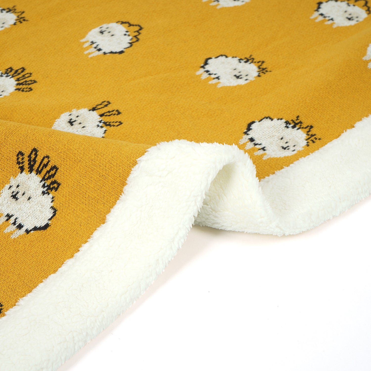 Mink Fleece Blanket - Baa - Baa Sheep