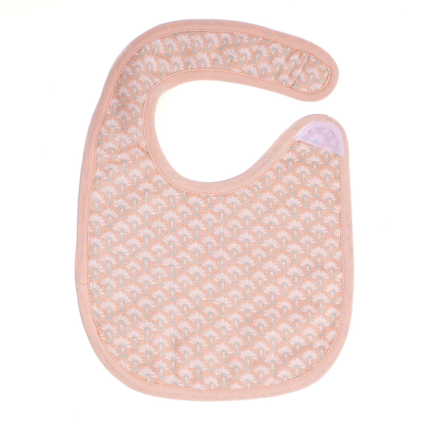 Cotton Muslin Bib - Ethnic Blush