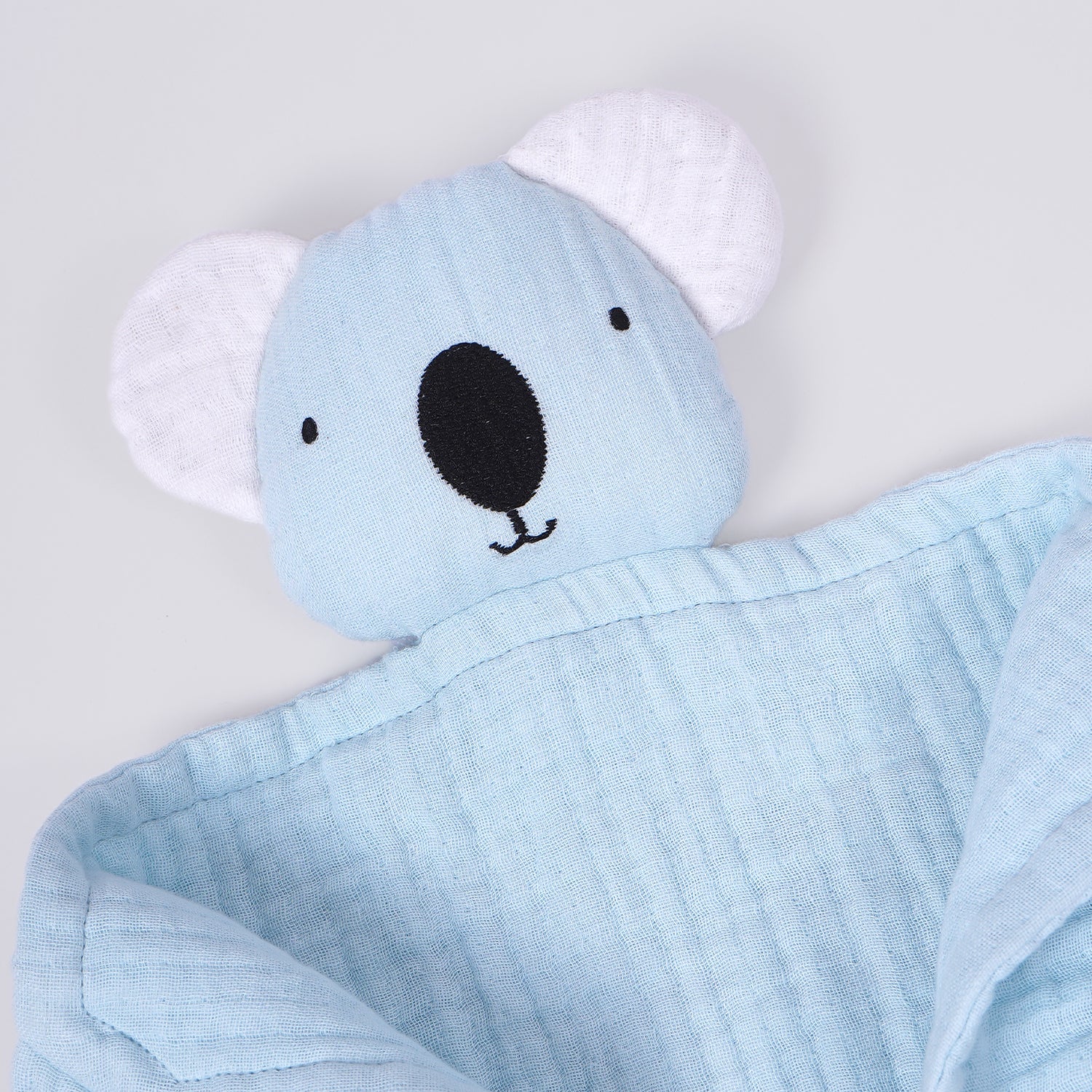 Baby Cuddle Toy/Face Napkin - Baby Blue Koala Bear