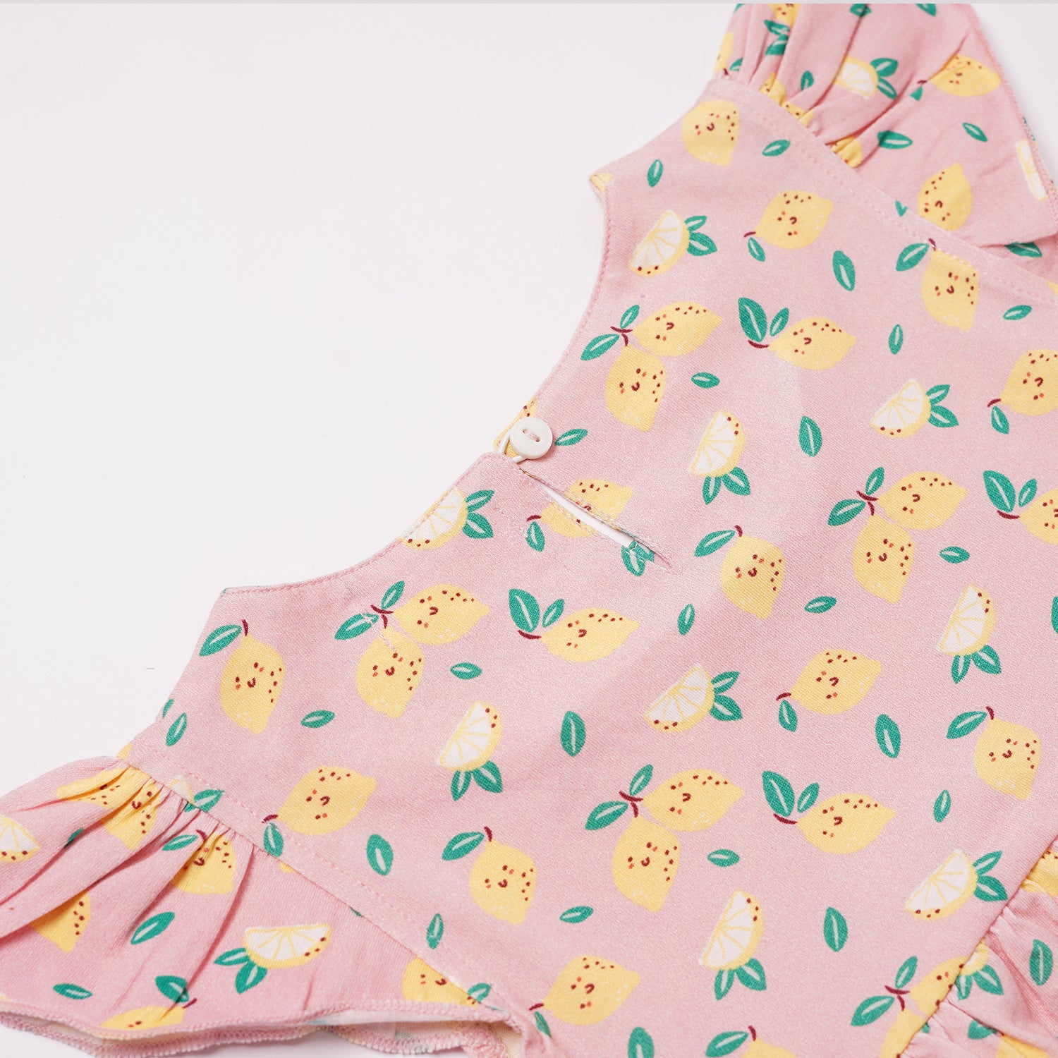 Summer Dress Lemon Print | Baby Girls Frock
