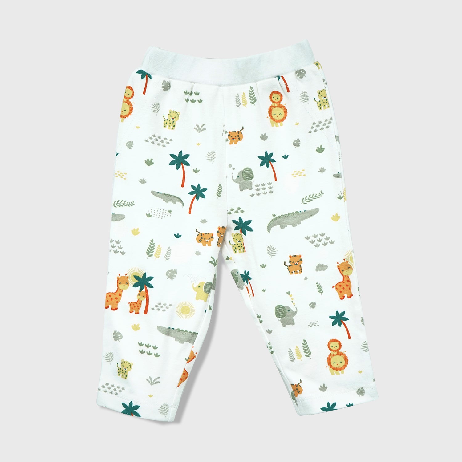 Soft Cotton Baby Jogger-Style Pajamas