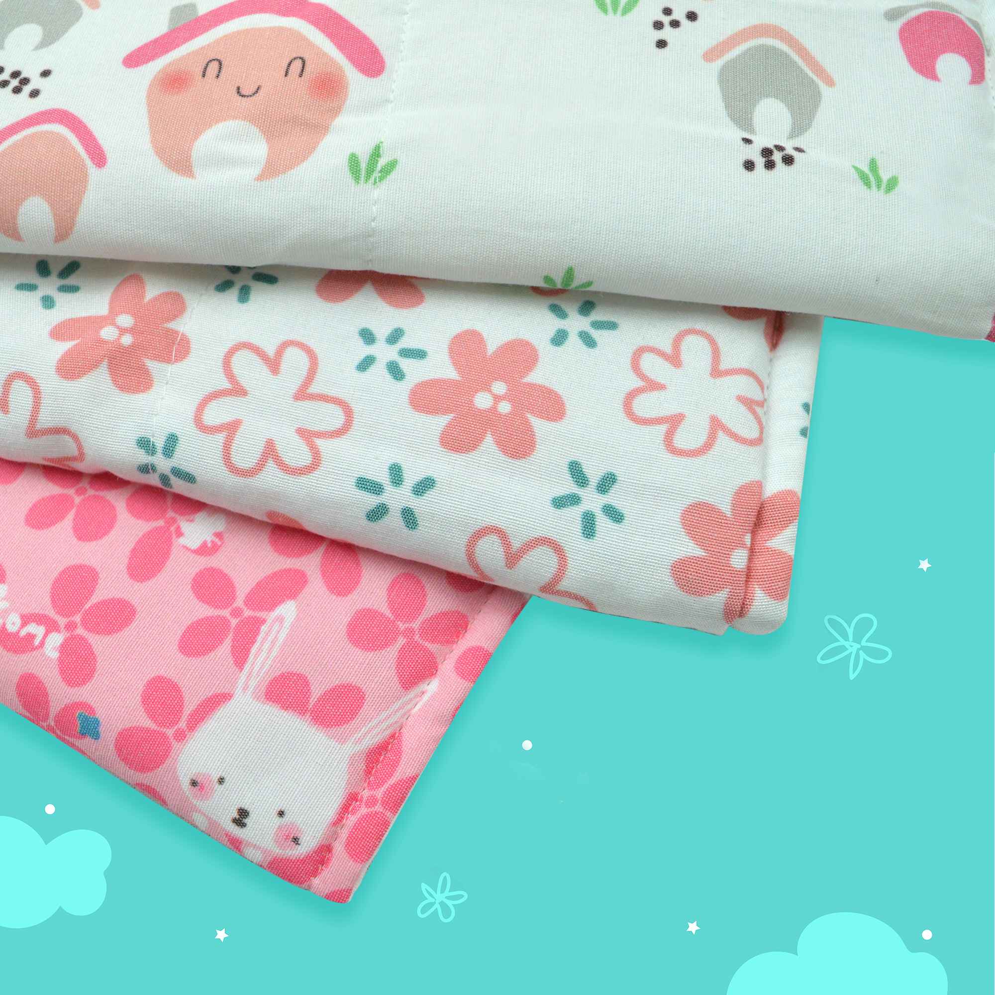 Loving Grace Diaper Changing Mats For Baby Pack Of 3