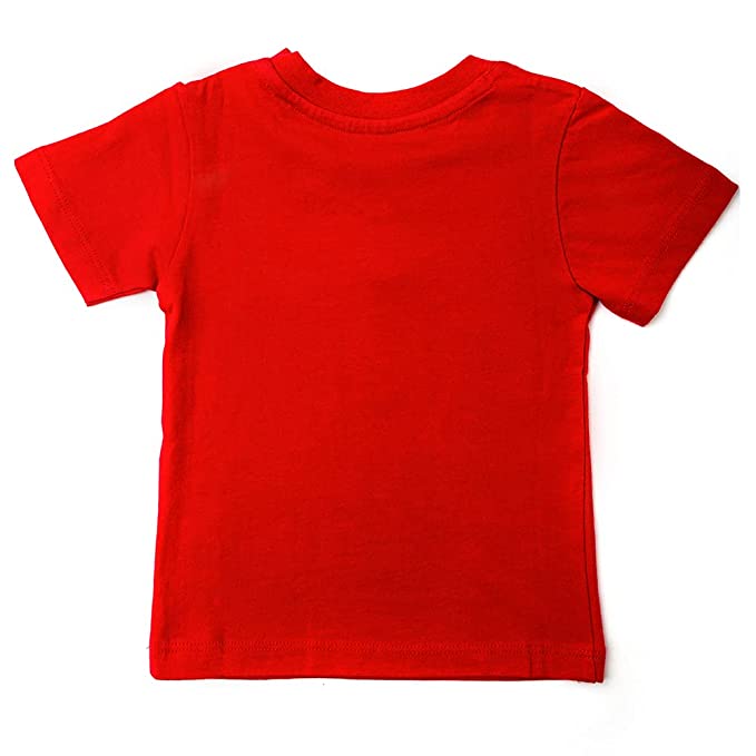 Mamma's Friends - Half Sleeved Cotton T-Shirt - Red